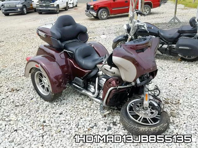 1HD1MAD13JB855135 2018 Harley-Davidson FLHTCUTG, Tri Glide Ultra