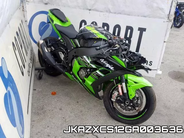 JKAZXCS12GA003636 2016 Kawasaki ZX1000, S