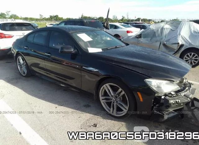 WBA6A0C56FD318296 2015 BMW 6 Series, 640 I Gran Coupe