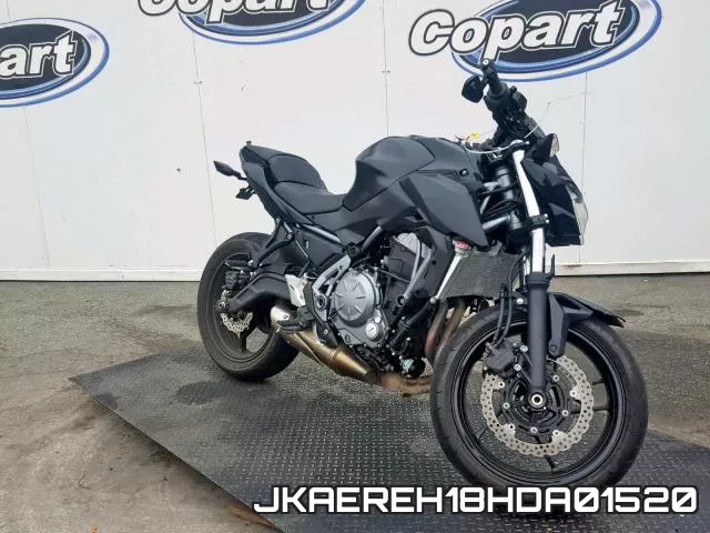 JKAEREH18HDA01520 2017 Kawasaki ER650, H