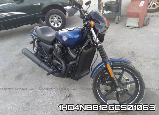 1HD4NBB12GC501063 2016 Harley-Davidson XG750