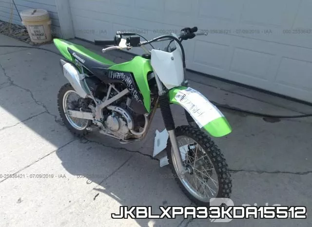 JKBLXPA33KDA15512 2019 Kawasaki KLX140, A