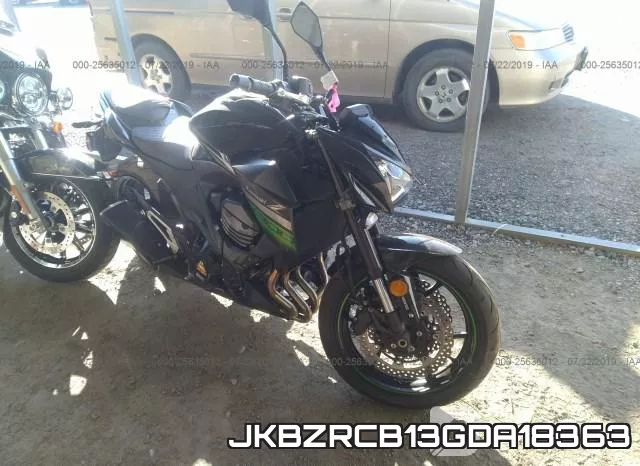 JKBZRCB13GDA18363 2016 Kawasaki ZR800, B