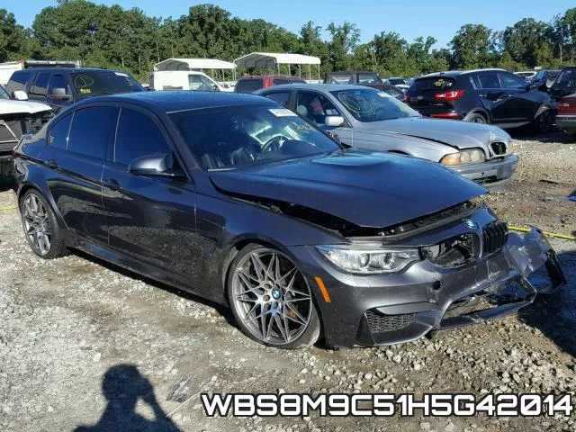 WBS8M9C51H5G42014 2017 BMW M3