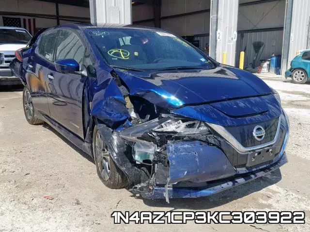 1N4AZ1CP3KC303922 2019 Nissan LEAF, S