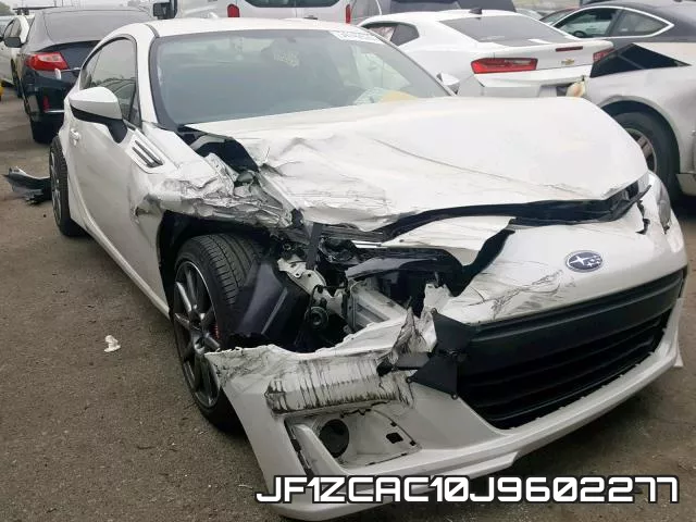 JF1ZCAC10J9602277 2018 Subaru BRZ, 2.0 Limited