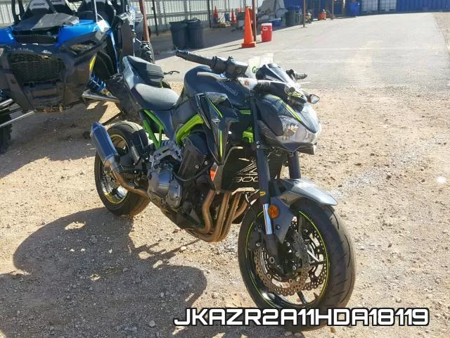 JKAZR2A11HDA18119 2017 Kawasaki ZR900