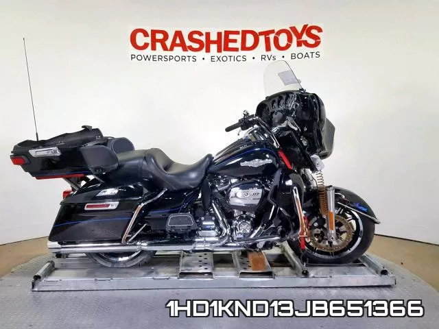 1HD1KND13JB651366 2018 Harley-Davidson FLHTK, Shrine Ultra Limited