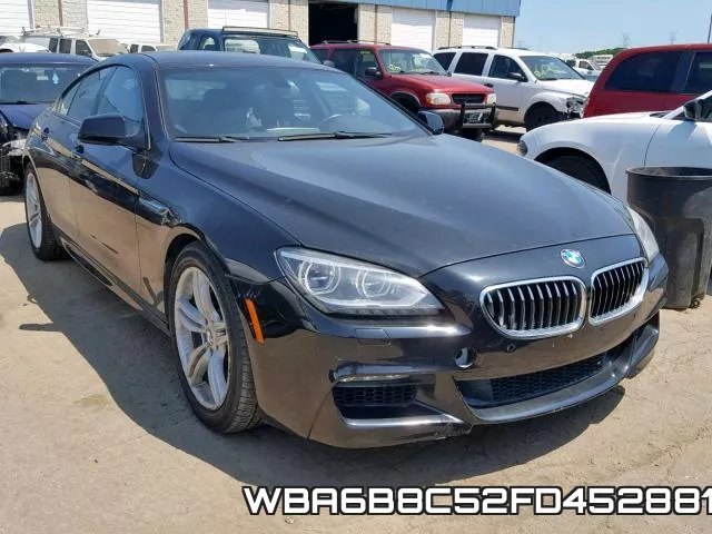 WBA6B8C52FD452881 2015 BMW 6 Series, 640 XI
