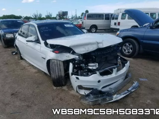 WBS8M9C58H5G83370 2017 BMW M3