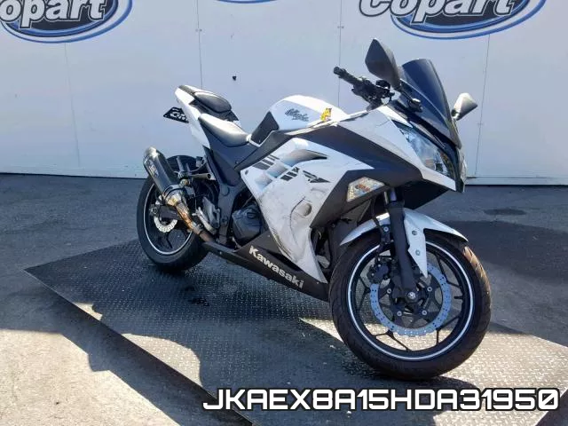 JKAEX8A15HDA31950 2017 Kawasaki EX300, A