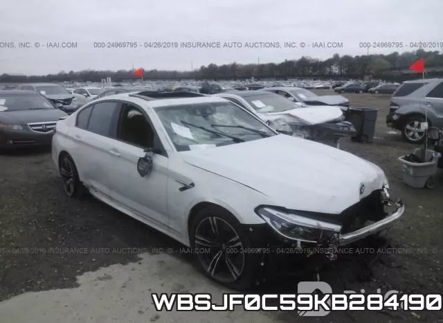 WBSJF0C59KB284190 2019 BMW M5
