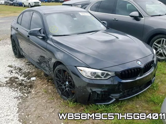 WBS8M9C57H5G84011 2017 BMW M3