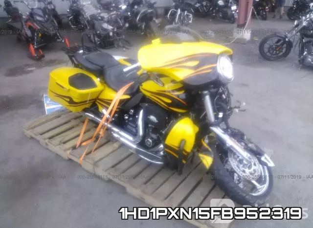 1HD1PXN15FB952319 2015 Harley-Davidson FLHXSE, Cvo Street Glide