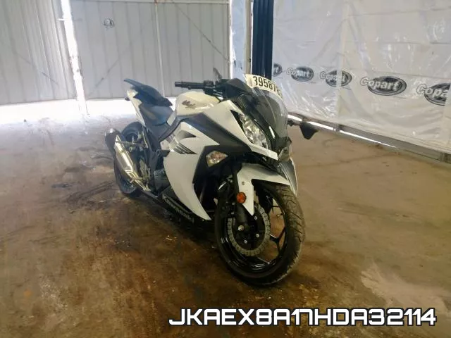 JKAEX8A17HDA32114 2017 Kawasaki EX300, A