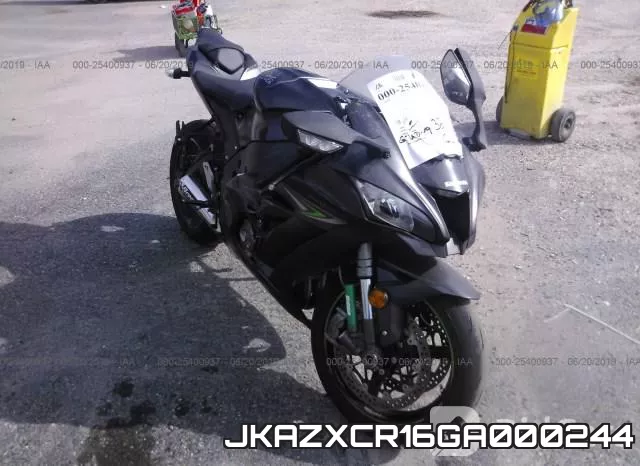 JKAZXCR16GA000244 2016 Kawasaki ZX1000, R