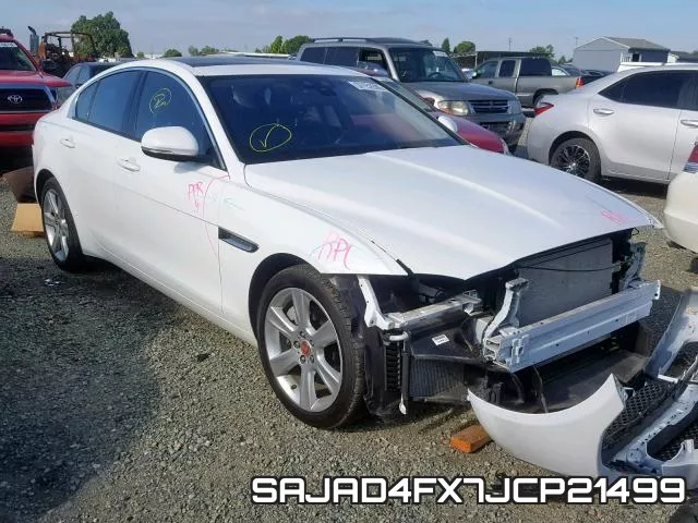 SAJAD4FX7JCP21499 2018 Jaguar XE, Premium