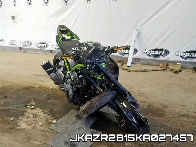 JKAZR2B15KA027457 2019 Kawasaki ZR900