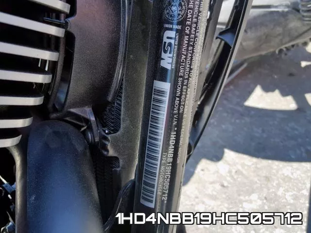 1HD4NBB19HC505712 2017 Harley-Davidson XG750