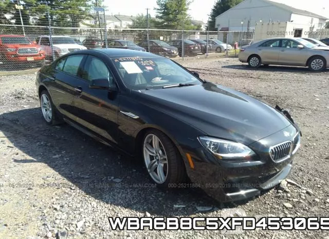 WBA6B8C5XFD453065 2015 BMW 6 Series, 640 Xi/Gran Coupe