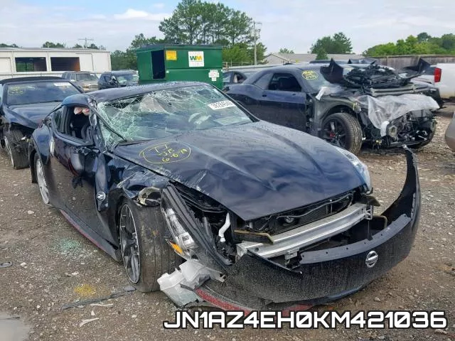 JN1AZ4EH0KM421036 2019 Nissan 370Z, Base