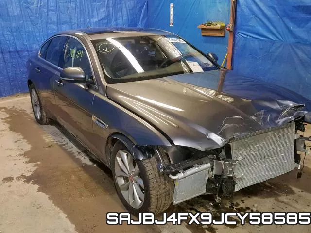 SAJBJ4FX9JCY58585 2018 Jaguar XF, Premium