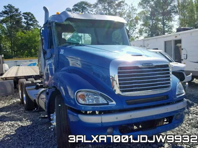 3ALXA7001JDJW9932 2018 Freightliner Convention, Columbia