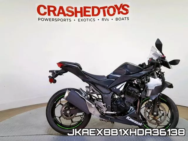 JKAEX8B1XHDA36138 2017 Kawasaki EX300, B