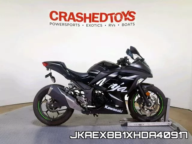 JKAEX8B1XHDA40917 2017 Kawasaki EX300, B