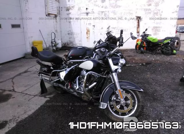 1HD1FHM10FB685763 2015 Harley-Davidson FLHP, Police Road King