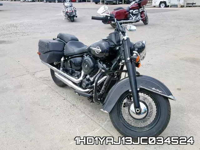1HD1YAJ13JC034524 2018 Harley-Davidson FLHC, Heritage Classic