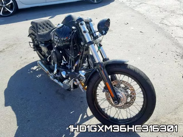 1HD1GXM36HC316301 2017 Harley-Davidson FXDB, Dyna Street Bob