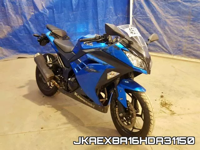 JKAEX8A16HDA31150 2017 Kawasaki EX300, A