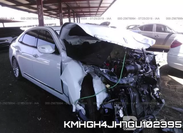 KMHGH4JH7GU102395 2016 Hyundai Equus, Signature/Ultimate