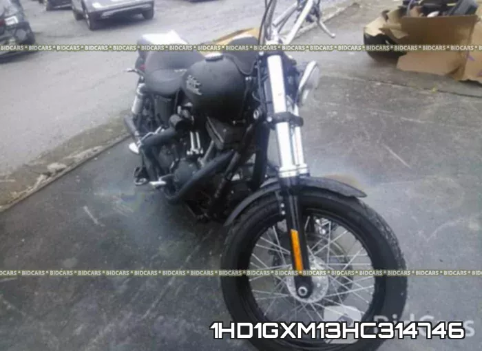 1HD1GXM13HC314746 2017 Harley-Davidson FXDB, Dyna Street Bob