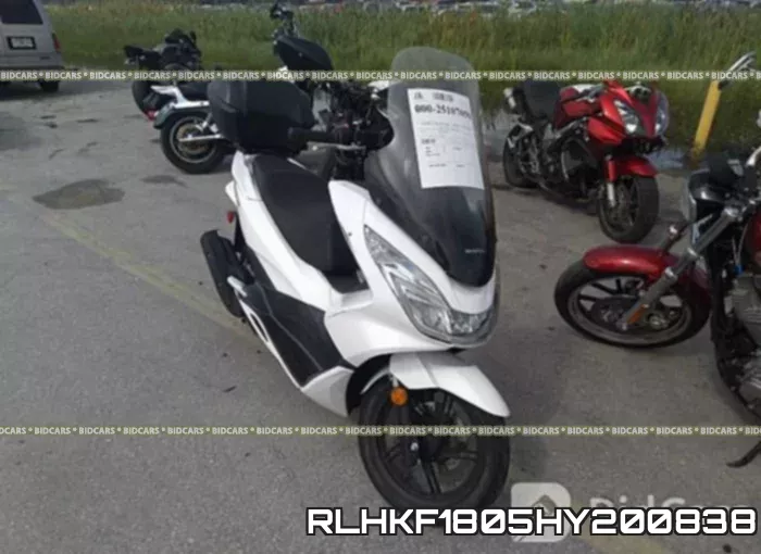 RLHKF1805HY200838 2017 Honda PCX, 150