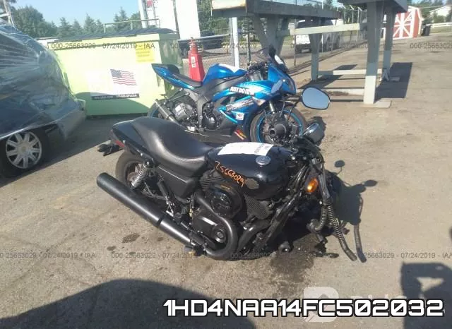 1HD4NAA14FC502032 2015 Harley-Davidson XG500
