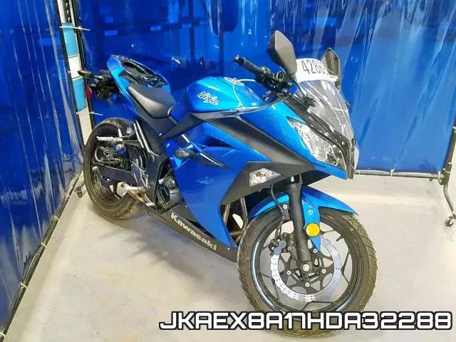 JKAEX8A17HDA32288 2017 Kawasaki EX300, A