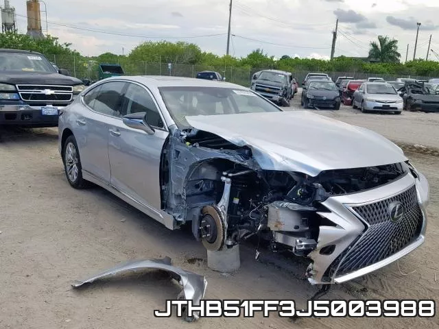 JTHB51FF3J5003988 2018 Lexus LS, 500