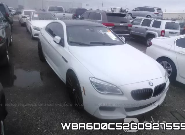 WBA6D0C52GD927555 2016 BMW 6 Series, 640 I/Gran Coupe