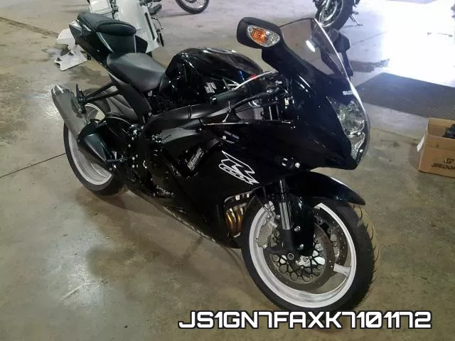 JS1GN7FAXK7101172 2019 Suzuki GSX-R600