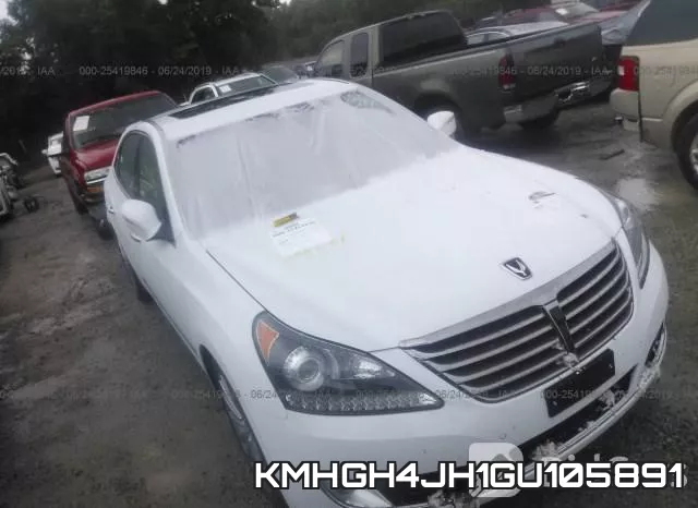KMHGH4JH1GU105891 2016 Hyundai Equus, Signature/Ultimate