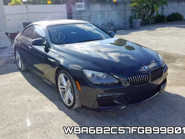 WBA6B2C57FGB99801 2015 BMW 6 Series, 650 I