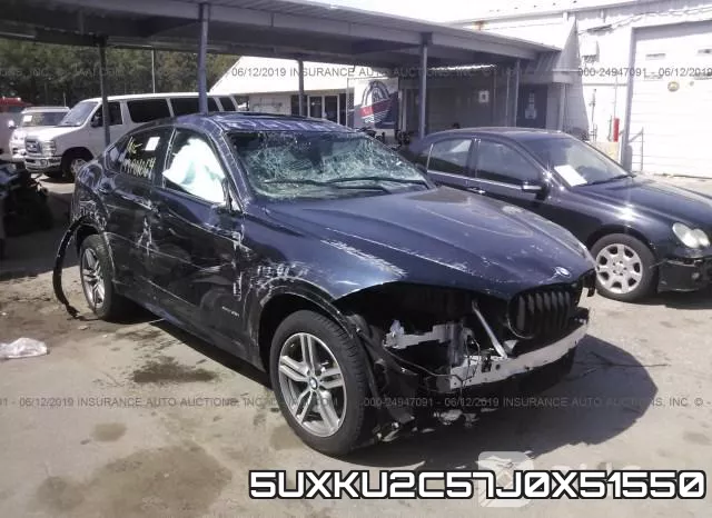 5UXKU2C57J0X51550 2018 BMW X6, Xdrive35I