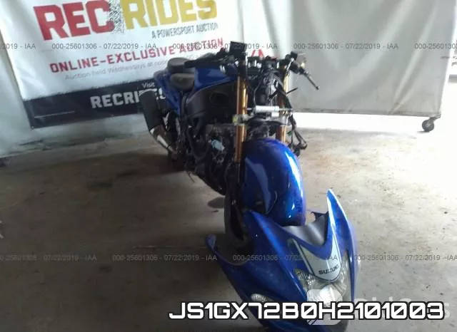 JS1GX72B0H2101003 2017 Suzuki GSX-1300,  RA