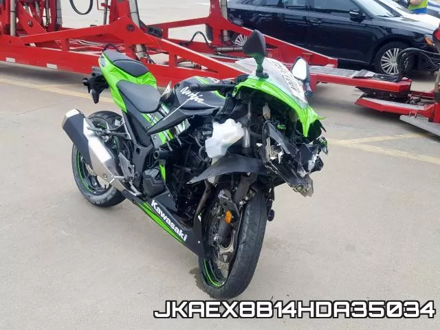 JKAEX8B14HDA35034 2017 Kawasaki EX300, B