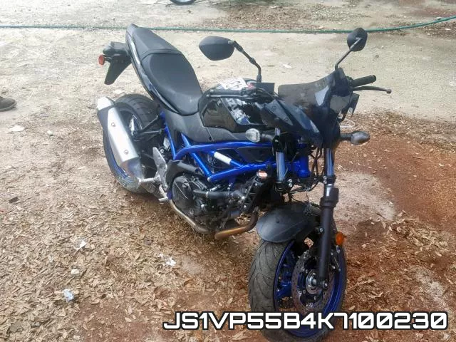 JS1VP55B4K7100230 2019 Suzuki SFV650