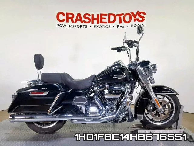 1HD1FBC14HB676551 2017 Harley-Davidson FLHR, Road King