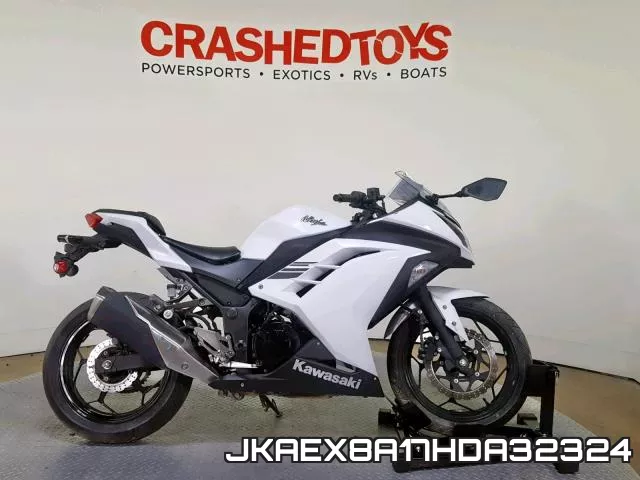JKAEX8A17HDA32324 2017 Kawasaki EX300, A