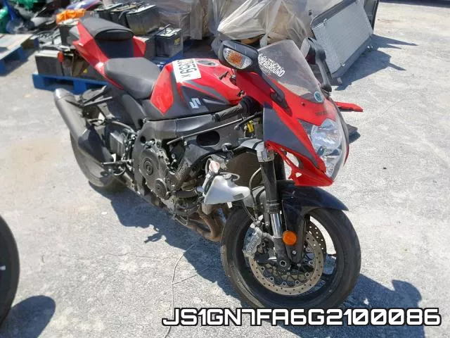 JS1GN7FA6G2100086 2016 Suzuki GSX-R600